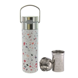 Herboristeria Leeza drinking bottle 500ml Terrazzo