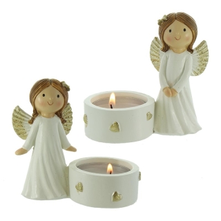 Herboristeria decorative figure angel Mia lantern