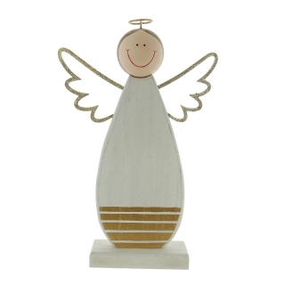 Herboristeria Deco figure wooden angel Woody Large