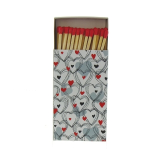 Herboristeria Matches Heart Shower Red 45 шт.