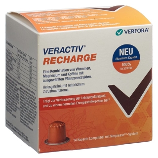Капсулы Veractiv Recharge Nespresso 14 шт.