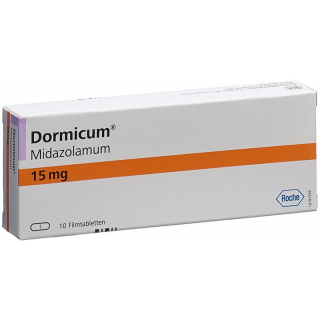 Dormicum Filmtabletten 15mg 10 Stück