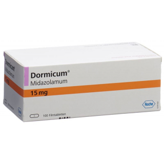 Dormicum Filmtabletten 15mg 100 Stück